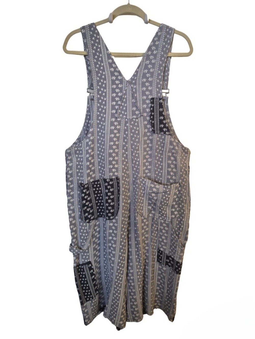 POL Patchwork Overalls - Picture 2 of 11